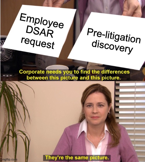 employee dsar meme
